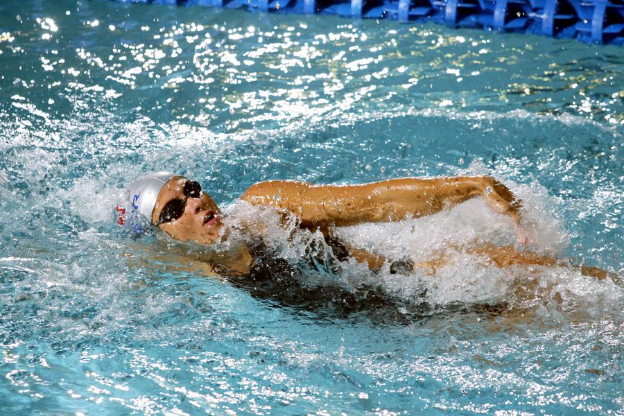 Roxana Mărăcineanu, înotând în timpul unei competiții din 2003, spre finalul carierei FOTO Imago Images Roxana „Nu plătim un Mbappé, plătim să formăm un Mbappé!