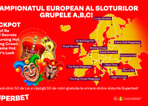 Sloturile Campionatului European sunt la Superbet. Partea 1/2 – Grupele A, B, C