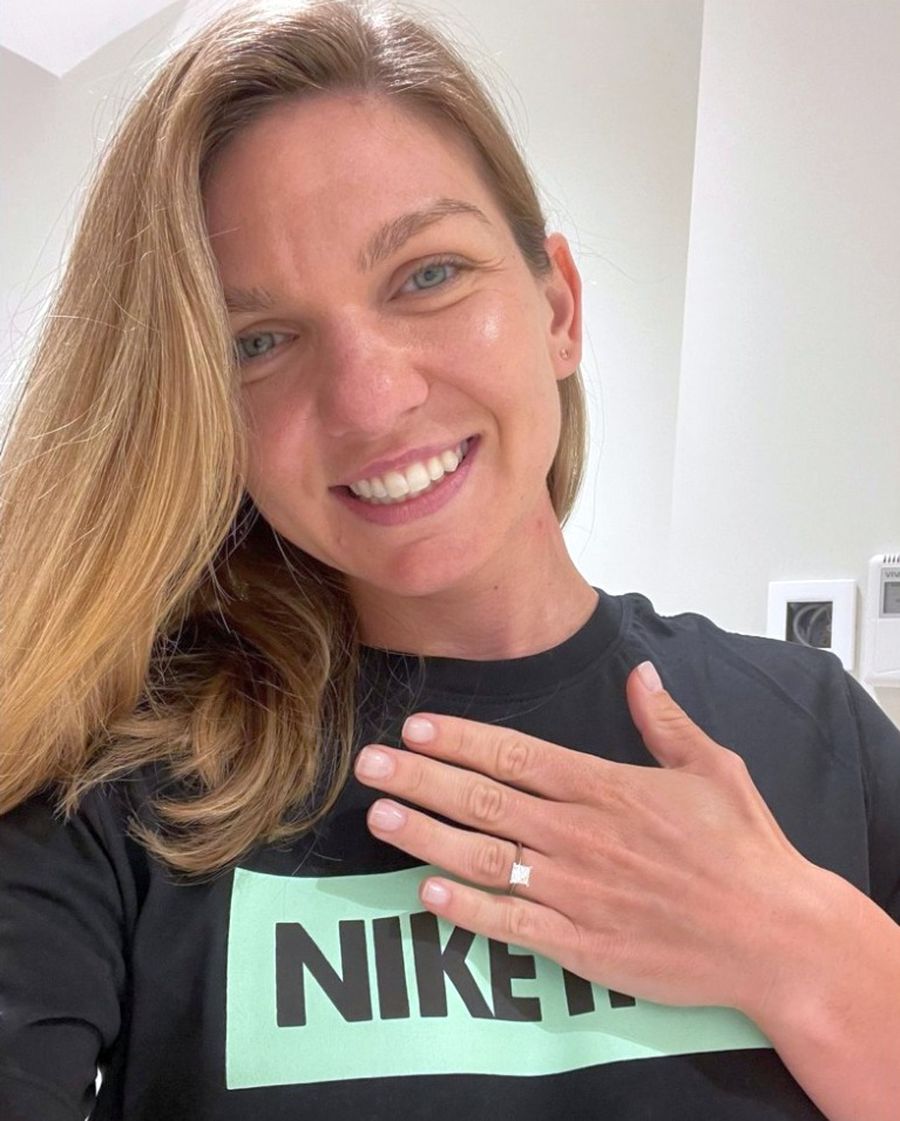 Simona Halep, cerută de soție de Toni Iuruc! Cum arată inelul de logodnă