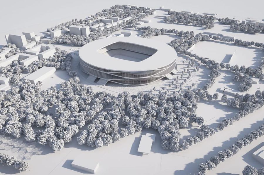 sursă foto: Facebook @ Alin Nica Proiect major pentru fotbalul românesc » Stadion cu 30.000 de locuri într-un oraș important: „Investiție estimată la 122 milioane euro”
