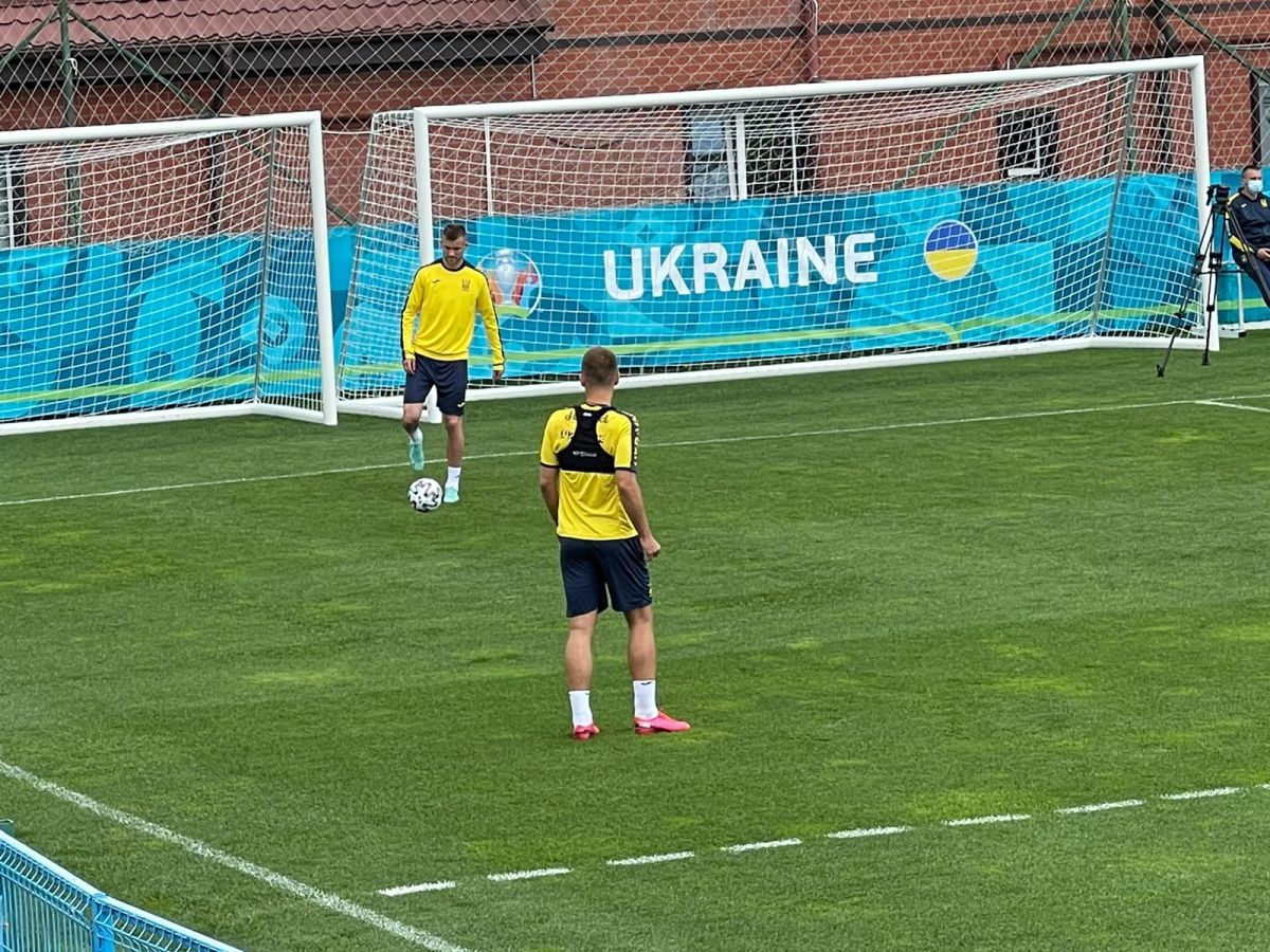„Naționala” Ucrainei, un nou antrenament pe stadionul din Voluntari » Ce a făcut marele Shevchenko