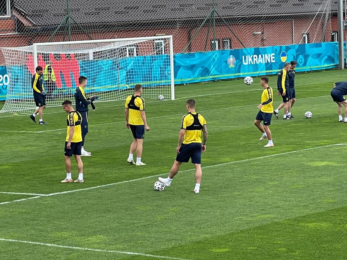 „Naționala” Ucrainei, un nou antrenament pe stadionul din Voluntari » Ce a făcut marele Shevchenko