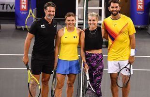 Imagini tari la meciul de retragere al lui Horia Tecău. Simona Halep a făcut pereche cu Patrick Mouratoglou, într-o atmosferă de vis