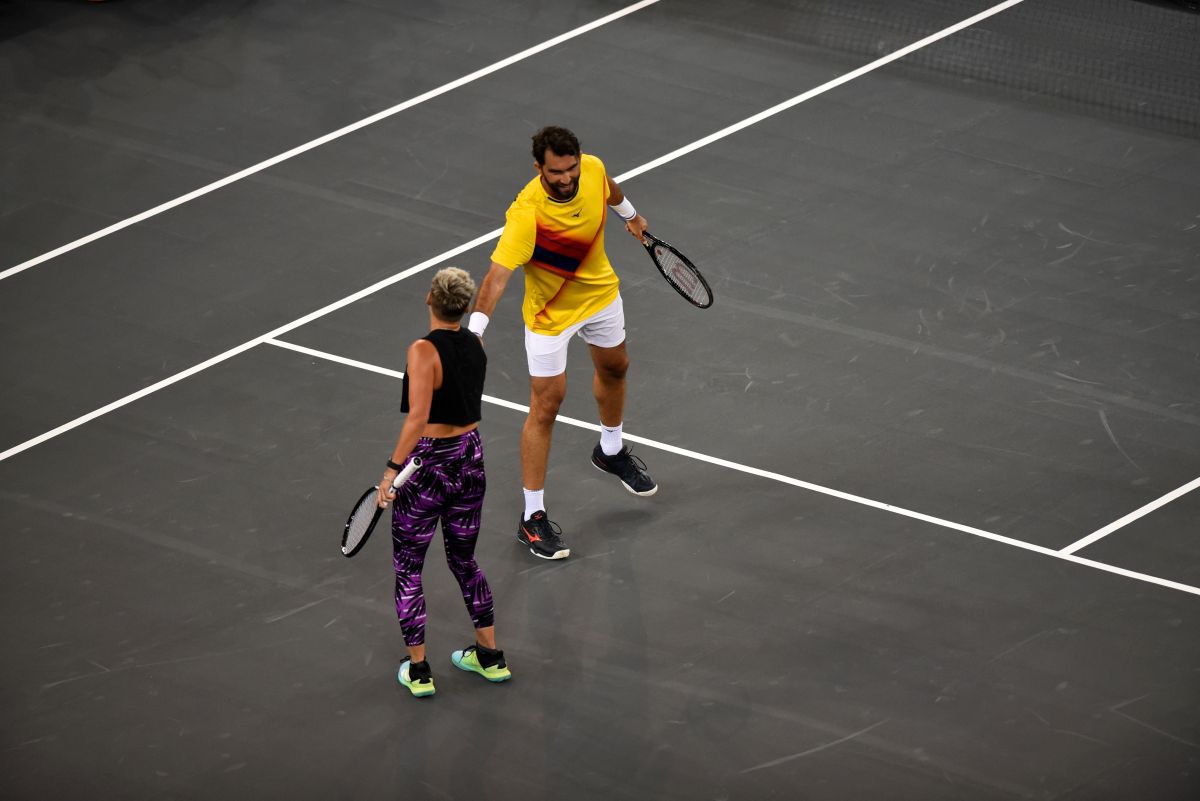 Imagini de excepție la meciul de retragere al lui Horia Tecău. Simona Halep a făcut pereche cu Patrick Mouratoglou