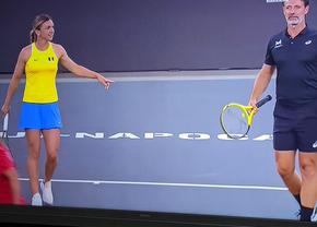 Imagini tari la meciul de retragere al lui Horia Tecău. Simona Halep a făcut pereche cu Patrick Mouratoglou