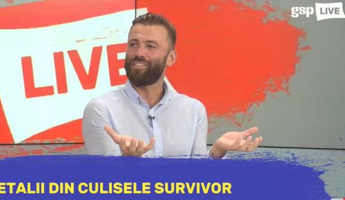 Alexandru Nedelcu, concurent Survivor, a fost invitat la GSP Live