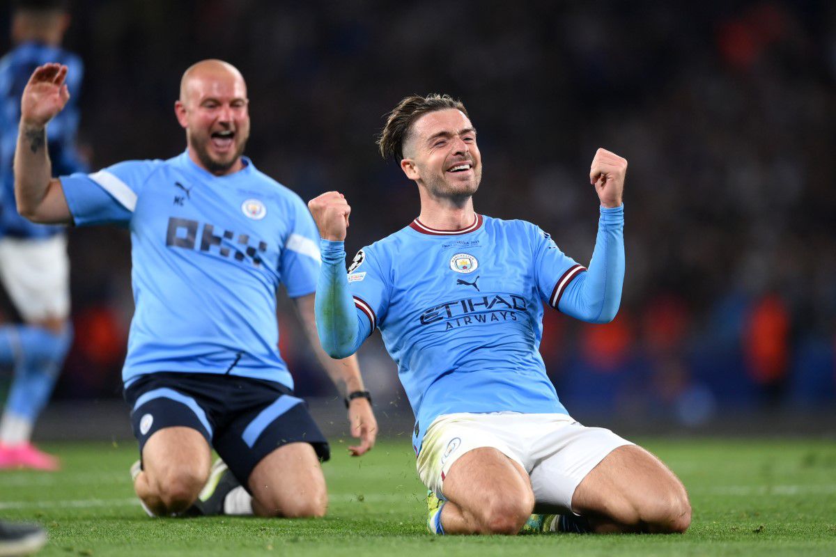 Bucurie Manchester City după finala Champions League
