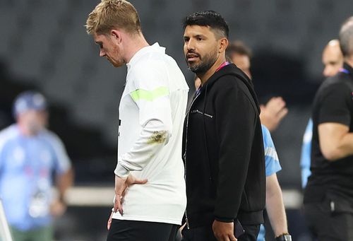 Aguero și De Bruyne, înaintea finalei / FOTO: Imago