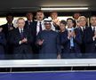 În primul rând, de la stânga la dreapta: Ceferin, Erdogan, Sheikh Mohamed bin Zayed al-Nahyan și Sheikh Mansour / FOTO: Getty