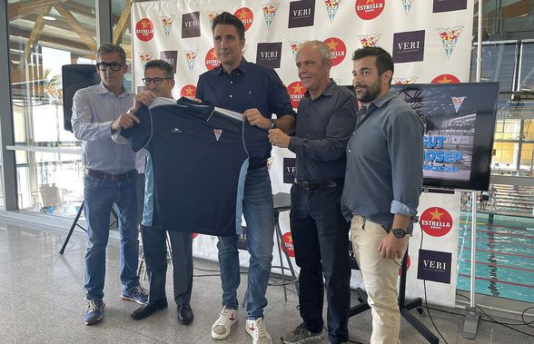 Un român va conduce cea mai titrată echipă de polo din Spania! A fost prezentat oficial la CN Barcelona