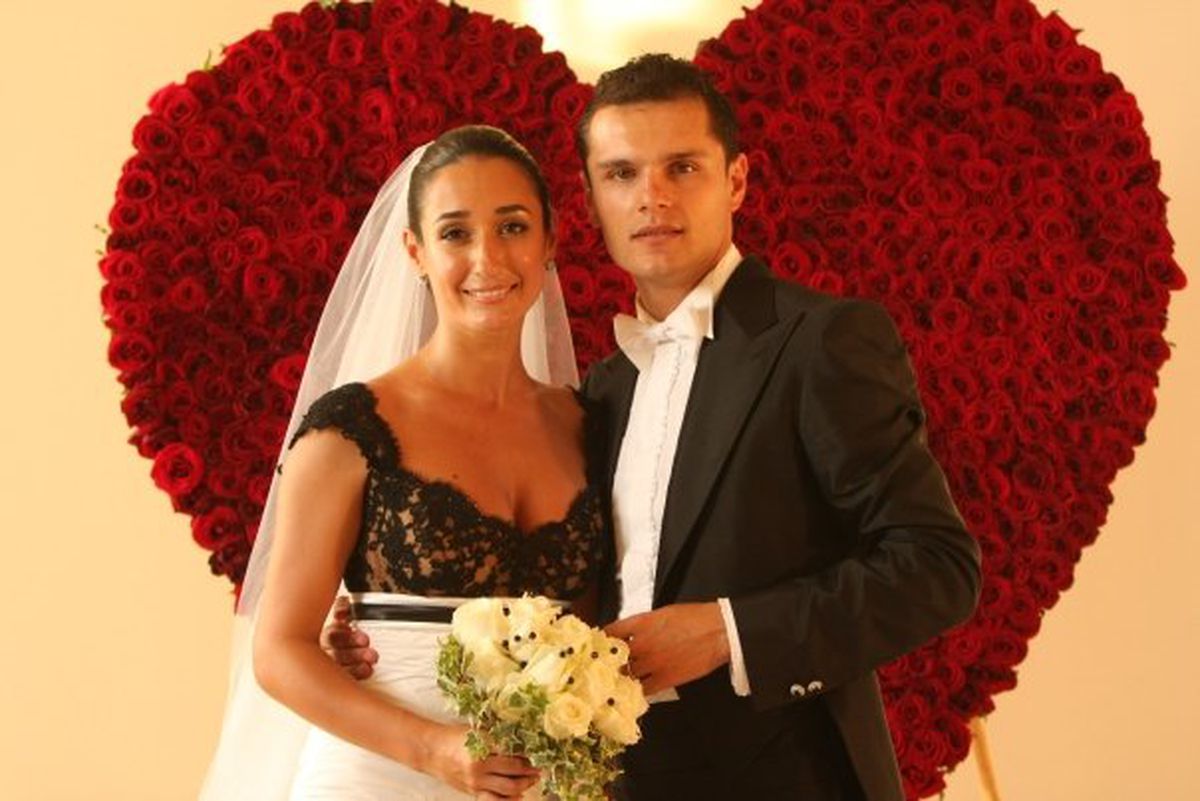 FOTO Vlad Munteanu și soția, Andreea