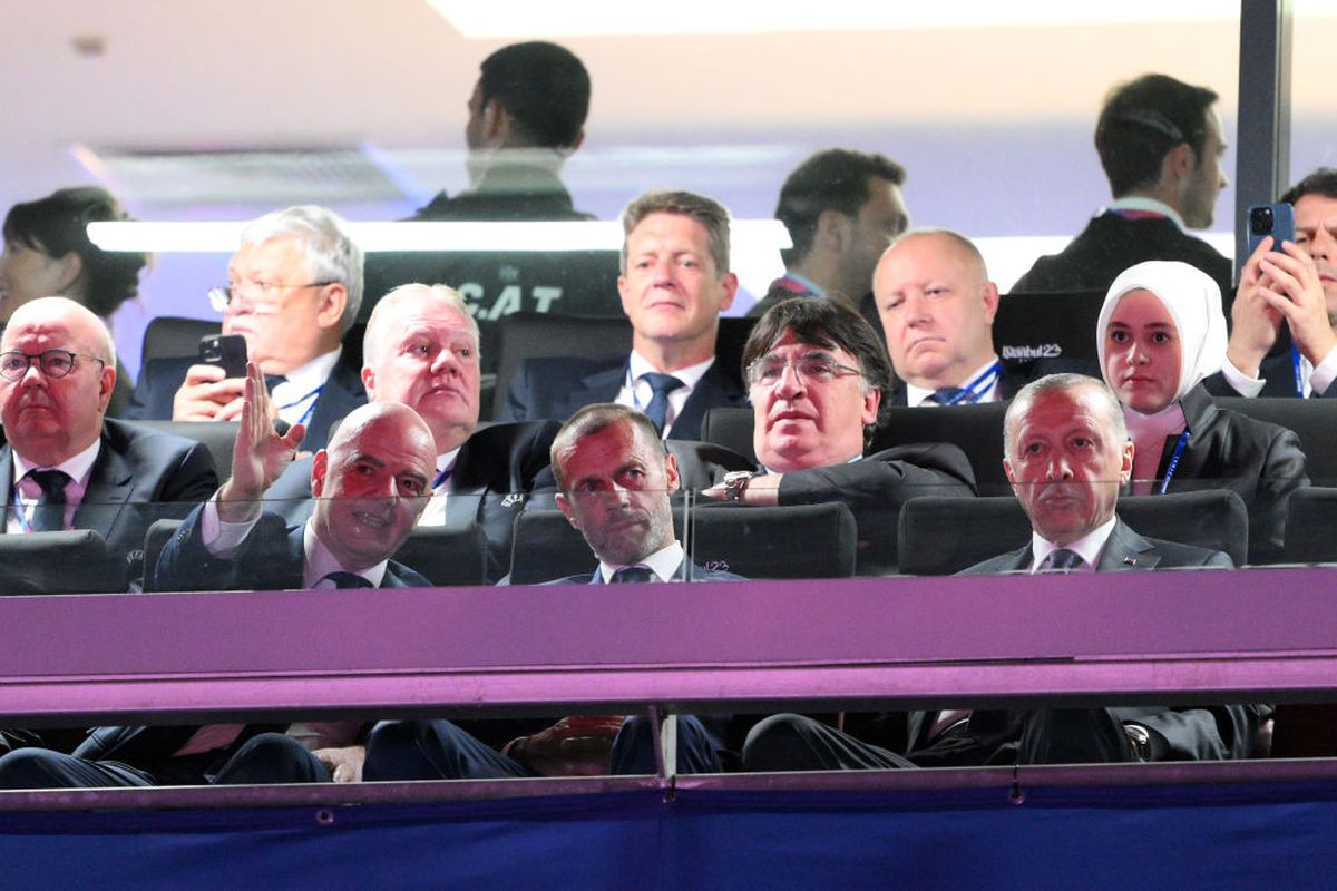 Răzvan Burleanu, prezent la finala dintre Manchester City și Inter