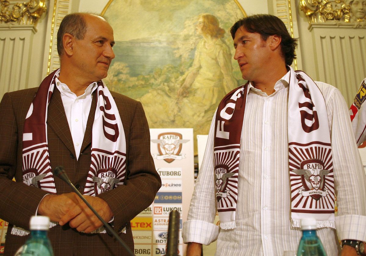 Rapid și Viorel Moldovan, 3 momente speciale dintr-o relație ce părea imposibilă: de la visul împlinit până la seara înecată în lacrimi