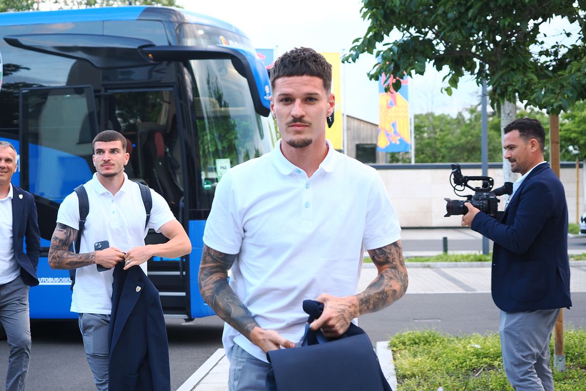 Sosirea echipei naționale în Germania - Euro 2024