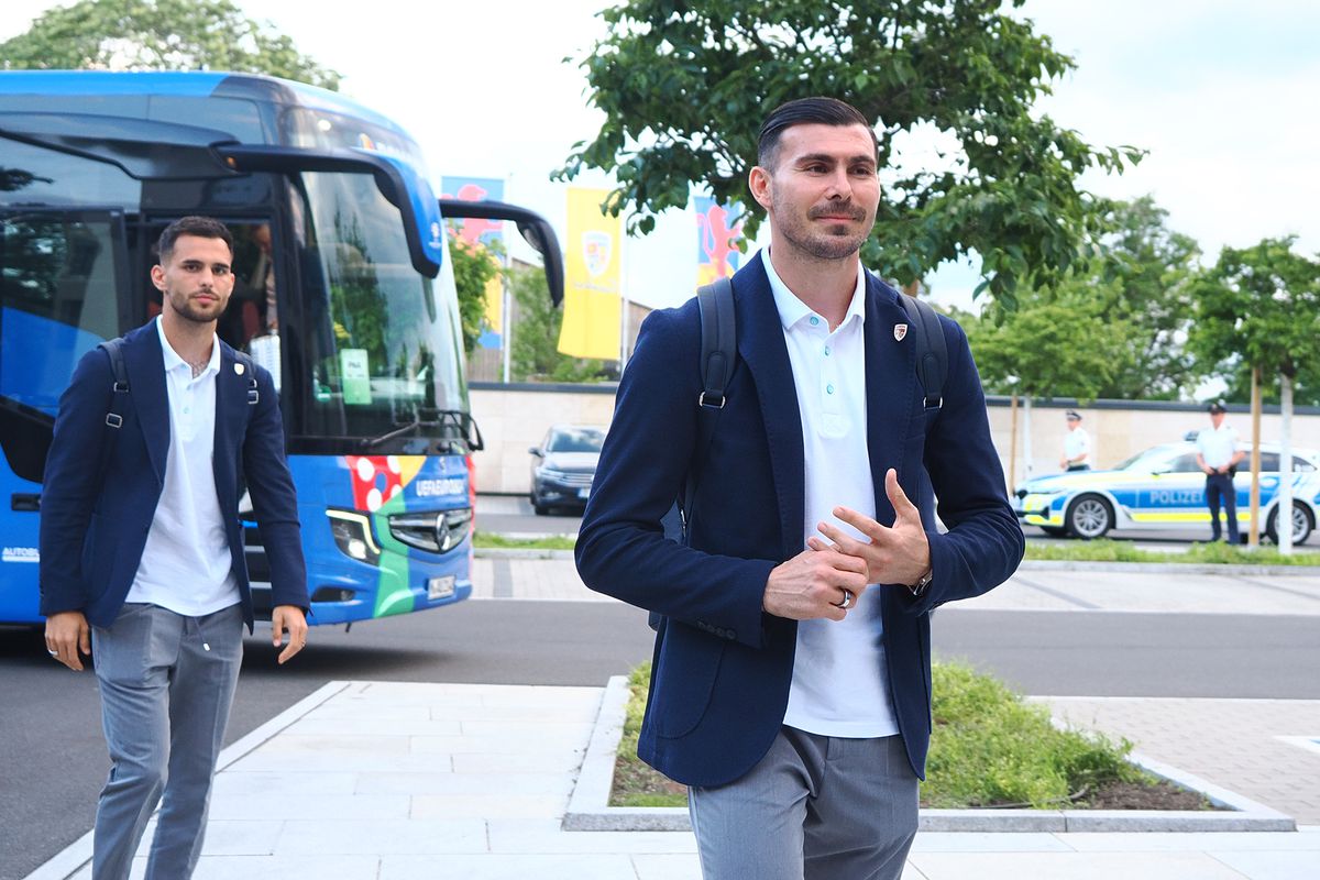 Sosirea echipei naționale în Germania - Euro 2024