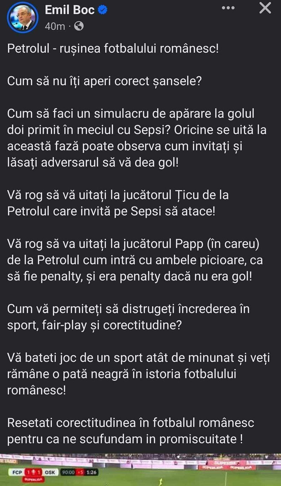 Ce a făcut Emil Boc, candidatul-suporter al Universității » Diferență mai mică decât se preconiza la primăria Cluj-Napoca