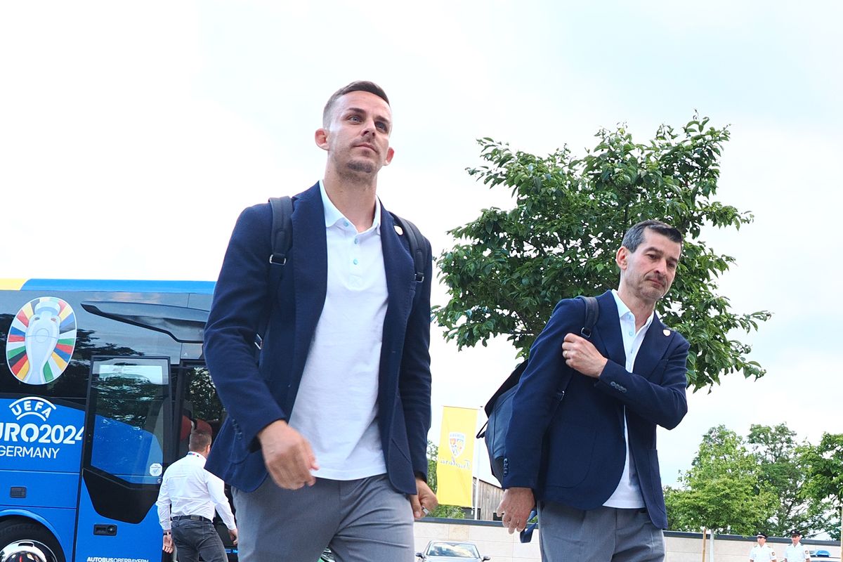 Sosirea echipei naționale în Germania - Euro 2024