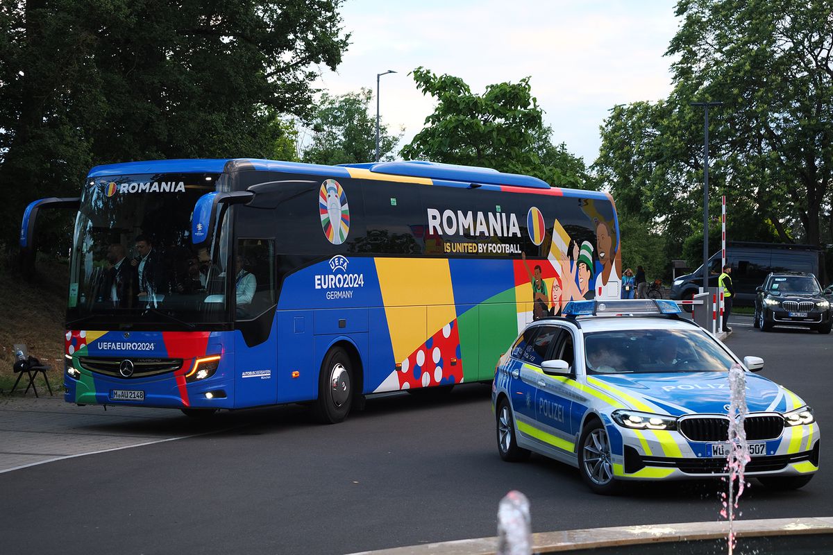 Sosirea echipei naționale în Germania - Euro 2024