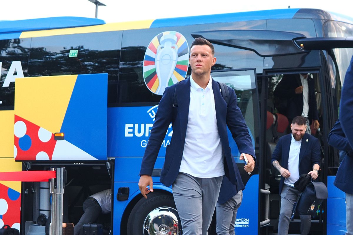 Sosirea echipei naționale în Germania - Euro 2024