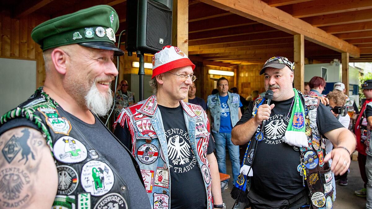 Fanii echipelor germane s-au adunat la Wurzburg la festivalul Kutten-Trefen