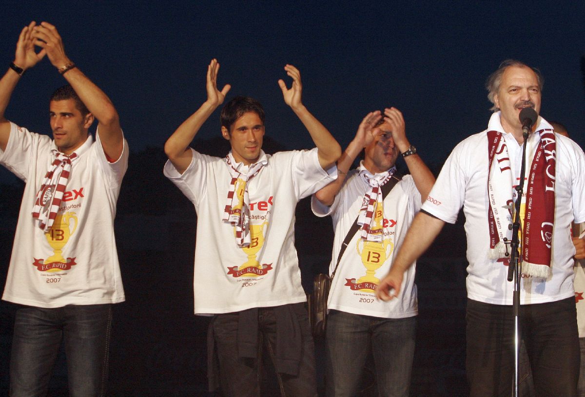 Rapid și Viorel Moldovan, 3 momente speciale dintr-o relație ce părea imposibilă: de la visul împlinit până la seara înecată în lacrimi