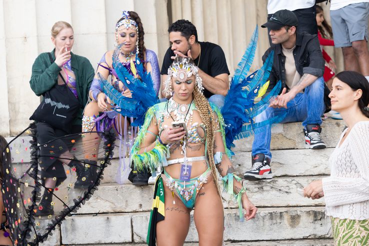 München se află în plin festival Pride, care are loc exact în perioada turneului final din Germania FOTO Ionuț Iordache (GSP.RO)
