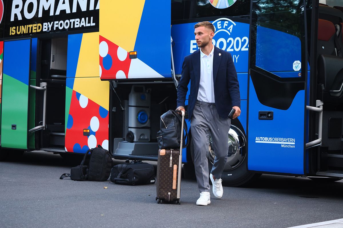 Sosirea echipei naționale în Germania - Euro 2024