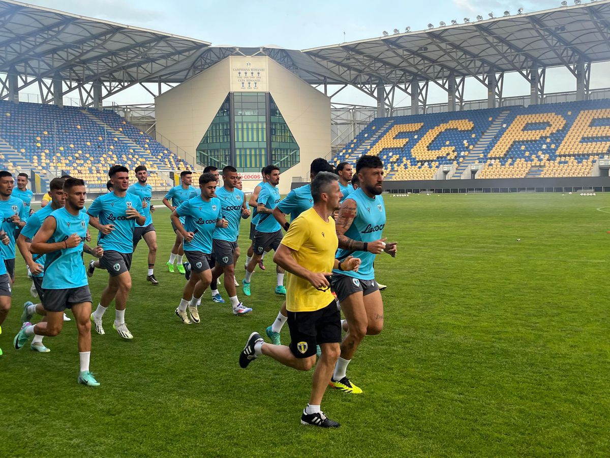 Atmosfera la primul antrenament al lui Topal la Petrolul