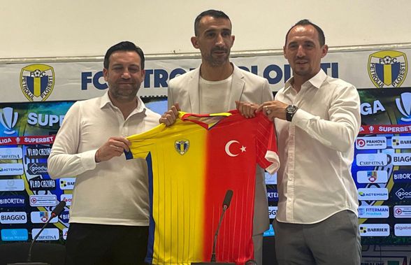 Mehmet Topal, prima conferință ca antrenor la Petrolul: „De o săptămână nu dorm, fotbalul de aici e mai tehnic decât în Turcia”. Ce obiectiv are în primul sezon