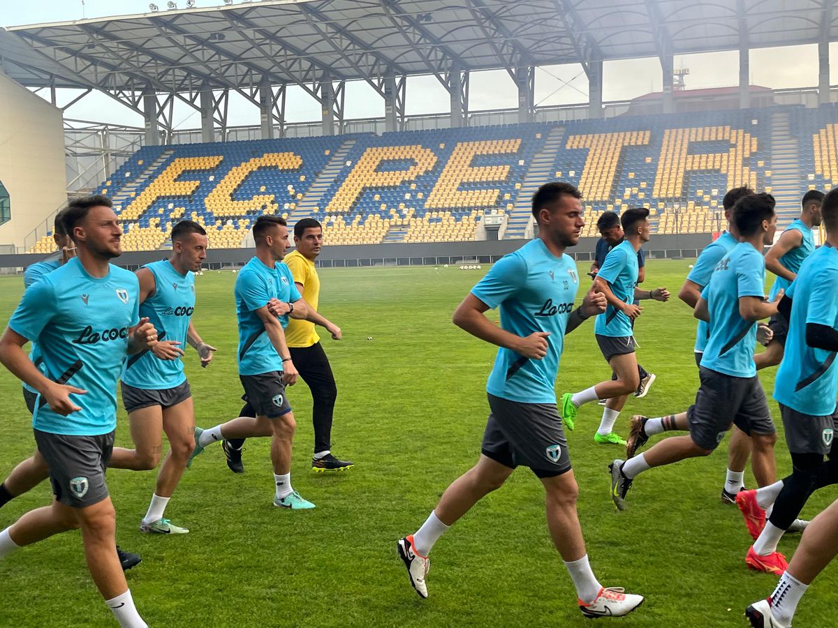 Atmosfera la primul antrenament al lui Topal la Petrolul