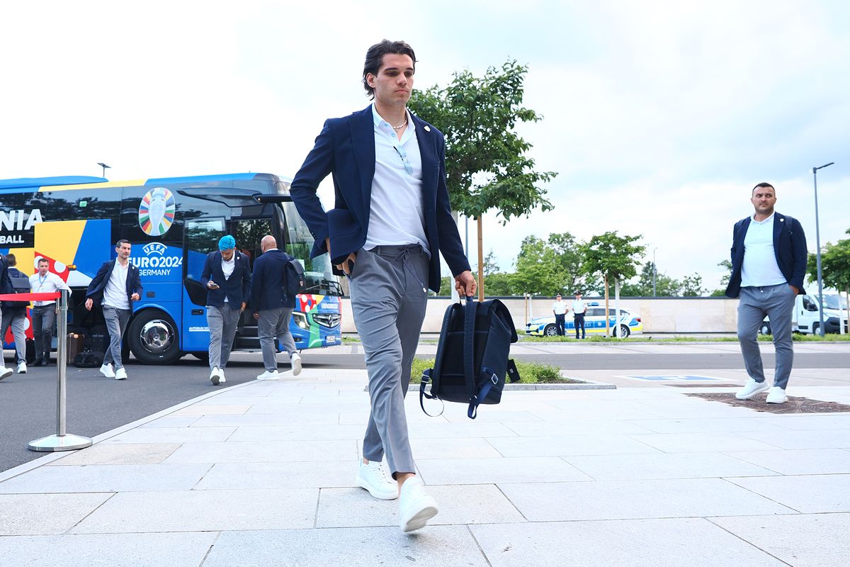 Sosirea echipei naționale în Germania - Euro 2024