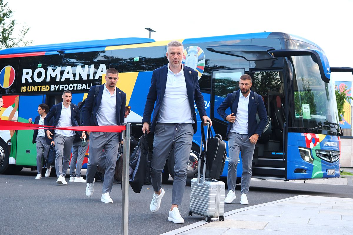 Sosirea echipei naționale în Germania - Euro 2024