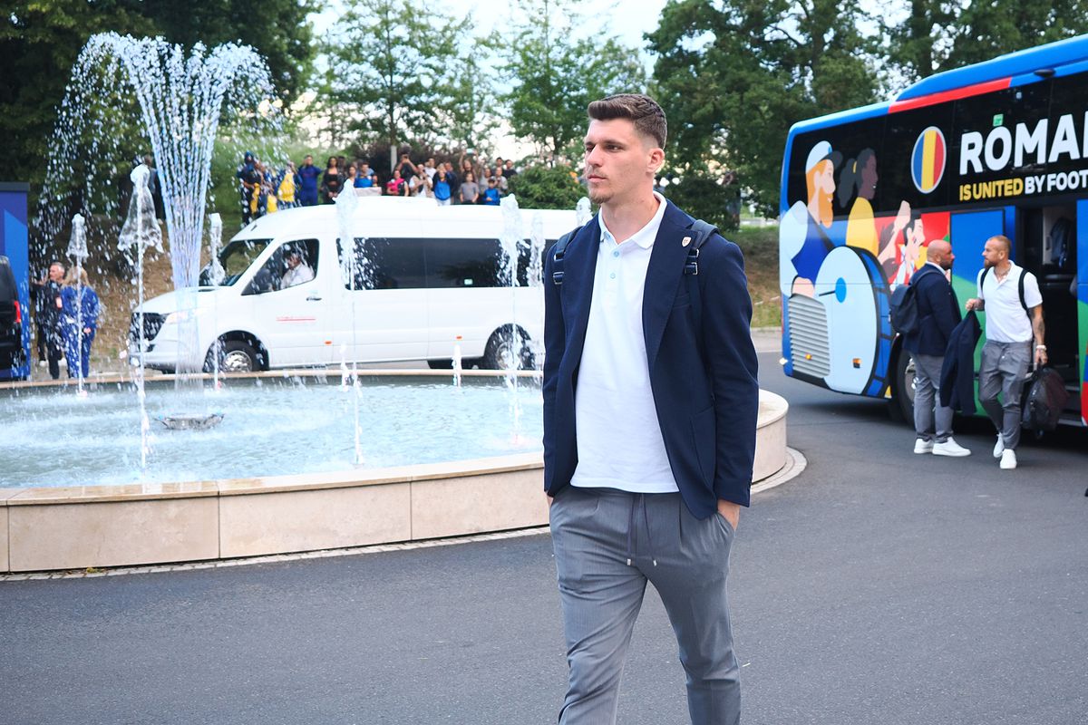 Sosirea echipei naționale în Germania - Euro 2024