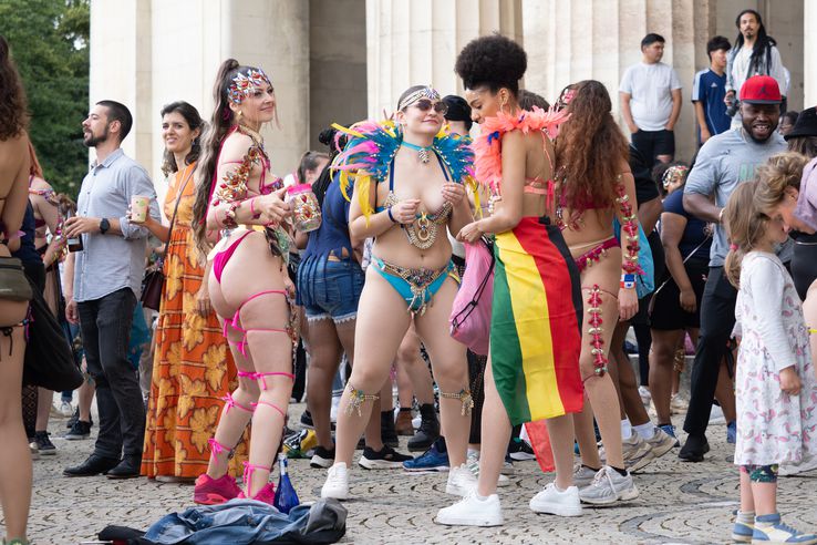 München se află în plin festival Pride, care are loc exact în perioada turneului final din Germania FOTO Ionuț Iordache (GSP.RO)