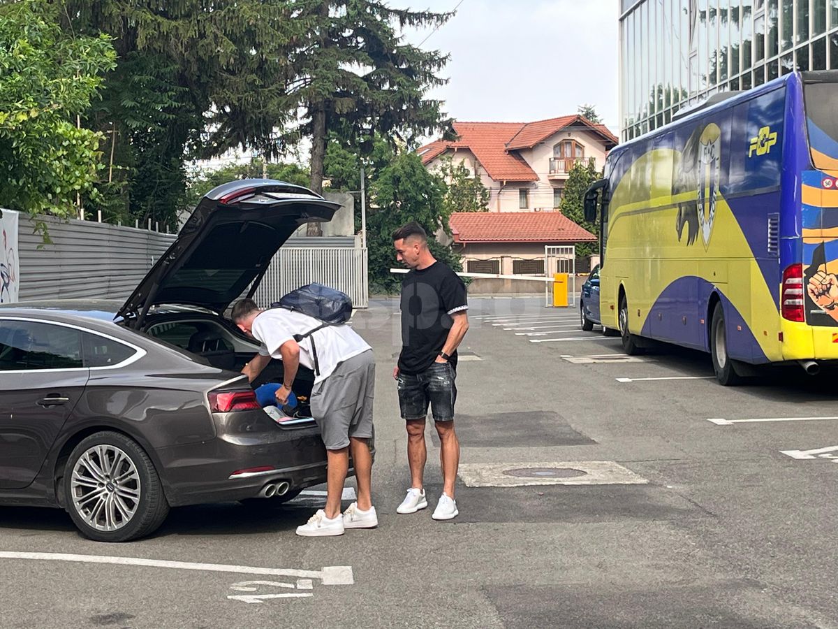 Mateiu, adus de Ișfan la primul antrenament la Petrolul