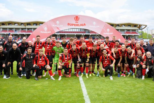 Cinci jucători, OUT de la Csikszereda după promovarea în Superliga. FOTO: Facebook @FK Csikszereda