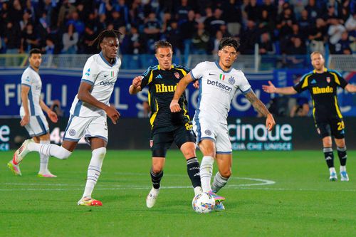 Joaquin Correa (centru), prima plecare din „era Chivu” la Inter Milano. FOTO: Imago Images