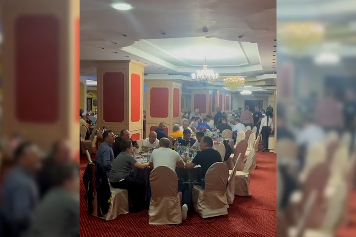 Așa arată chiolhanurile federale ale lui Burleanu! Avem video de la petrecerea prin care șeful FRF își asigură unanimitățile la vot