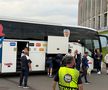 Autocarul României a ajuns la Arenă, înainte de meciul cu Cipru