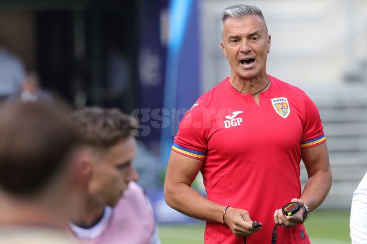 Antrenamentul de marţi din Trnava al echipei naţionale de tineret FOTO: Ionuţ Iordache (GSP)