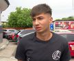 Alexandru Musi, prezentându-se pentru vizita medicală de la Dinamo