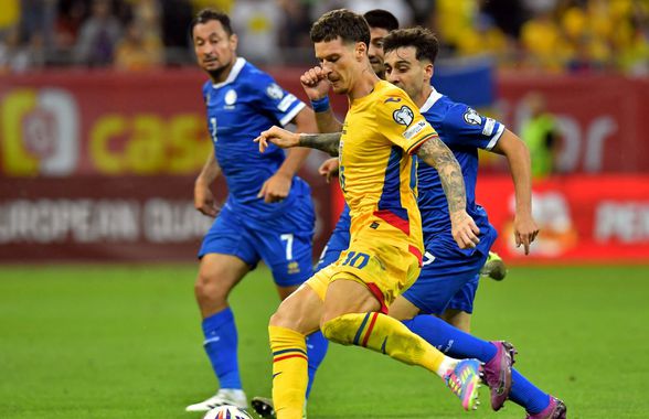 Omul meciului în România - Cipru, Dennis Man i-a transmis un mesaj lui Cristi Chivu: „Ce pot să spun mai mult?”