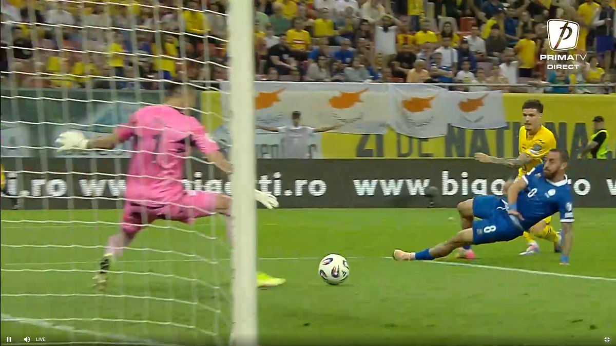 Golul lui Man în România - Cipru