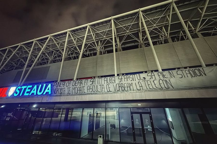 Grupul Glas a afișat un banner în Ghencea în memoria suporterului decedat la finala Nations Leagu, susținător al celor de la Steaua Stelistul decedat pe stadion la finala Nations League nu a fost uitat la România - Cipru