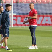 Antrenamentul de marţi din Trnava al echipei naţionale de tineret FOTO: Ionuţ Iordache (GSP)
