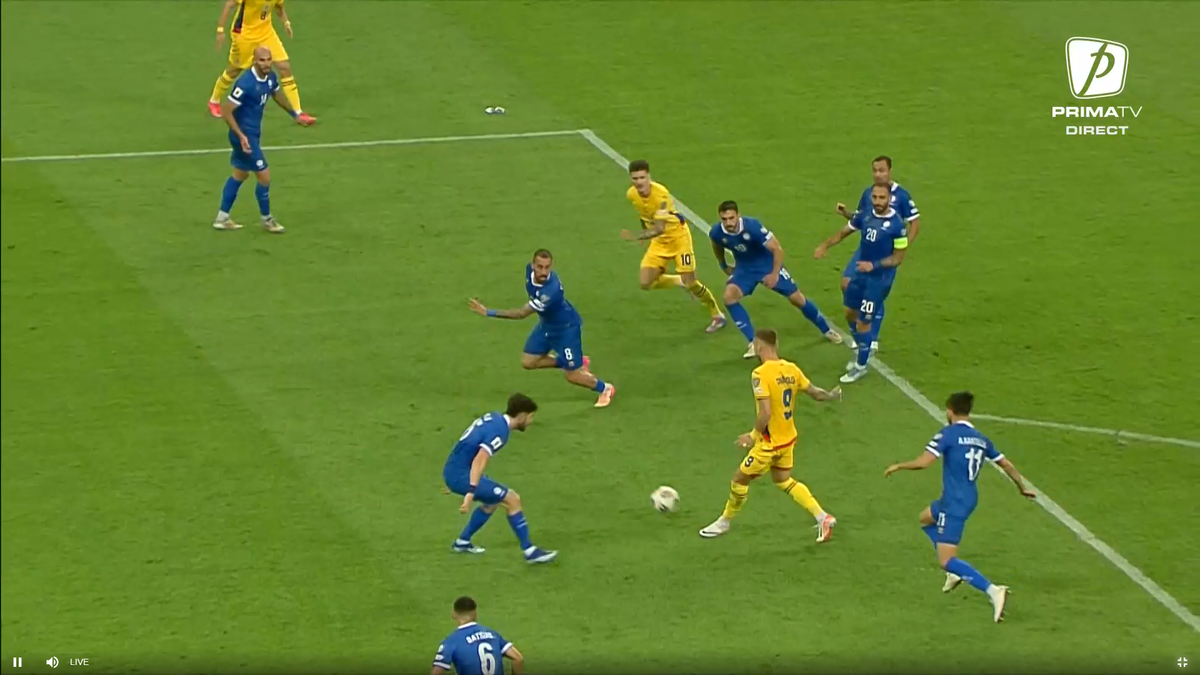 Golul lui Man în România - Cipru