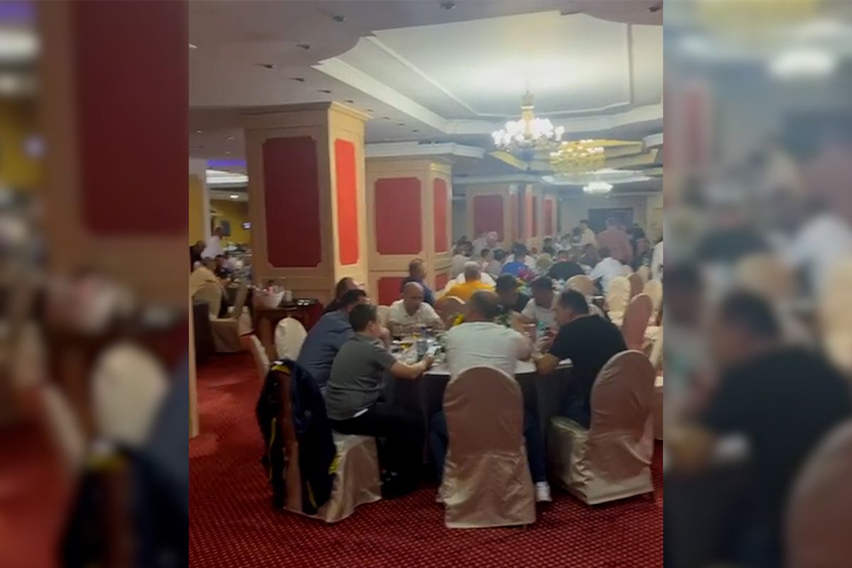 Așa arată chiolhanurile federale ale lui Burleanu! Avem video de la petrecerea prin care șeful FRF își asigură unanimitățile la vot