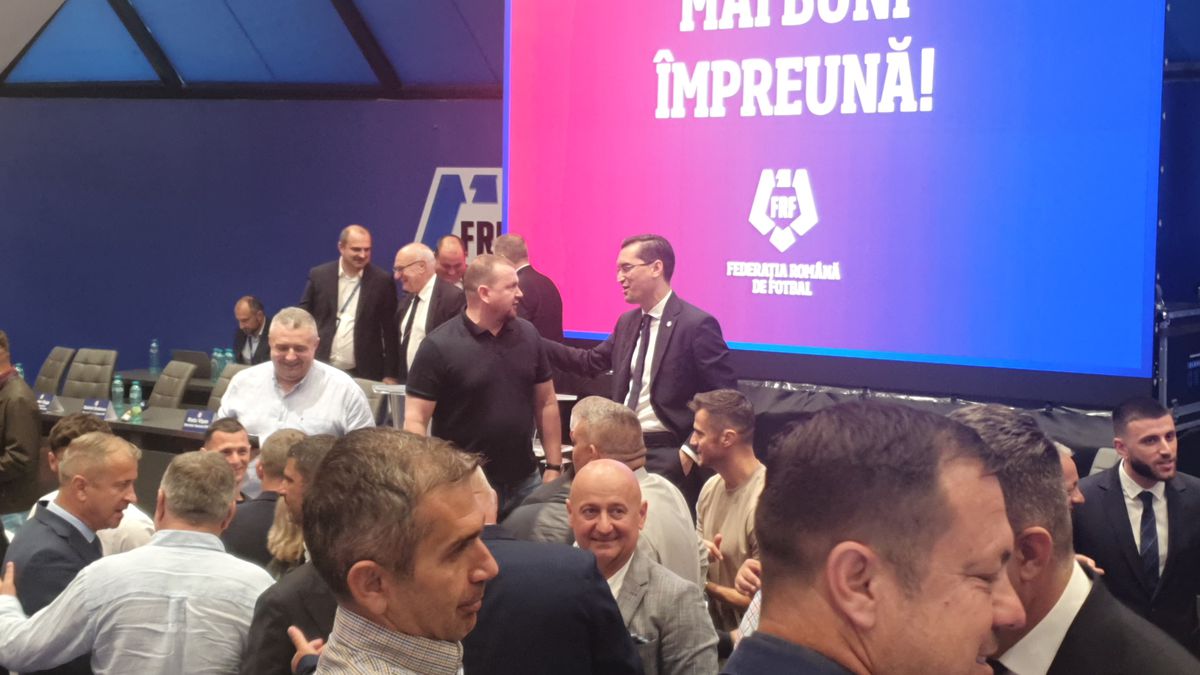 Scandal la Adunarea Generală a FRF între Răzvan Burleanu și Adrian Mititelu » Spiritele s-au încins în sală: „Bă nebunule, ne faci sclavi pe toți?”