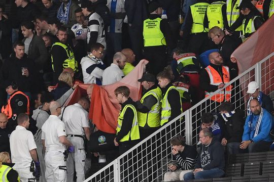 Finlanda - Polonia a fost întrerupt în minutul 73 // foto: Polsat Sport