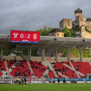Stadionul din Trencin se află la poalele unui castel / Sursă foto: Imago Images